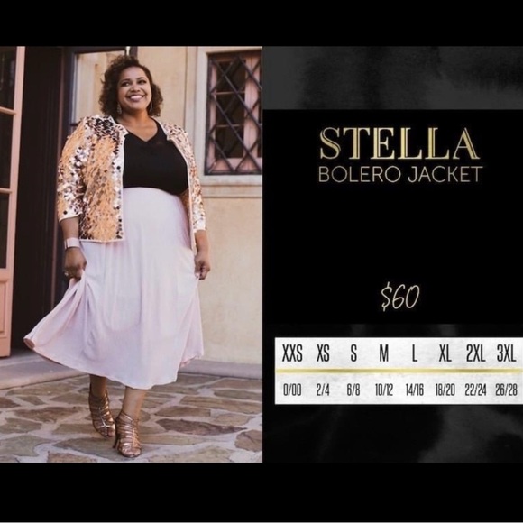 LulaRoe Stella Elegant red eyelash fringe bolero jacket. Party. Size Small. - Picture 9 of 9